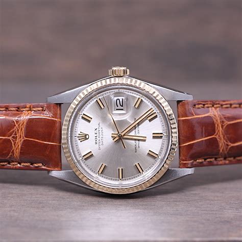 rolex datejust ii leather|genuine rolex leather straps.